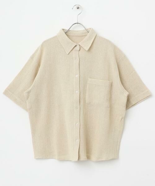 URBAN RESEARCH ITEMS / アーバンリサーチ アイテムズ シャツ・ブラウス | メッシュルーズシャツ | 詳細14