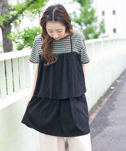 URBAN RESEARCH ITEMS / アーバンリサーチ アイテムズ チュニック | チュニックレイヤードキャミソール | 詳細2