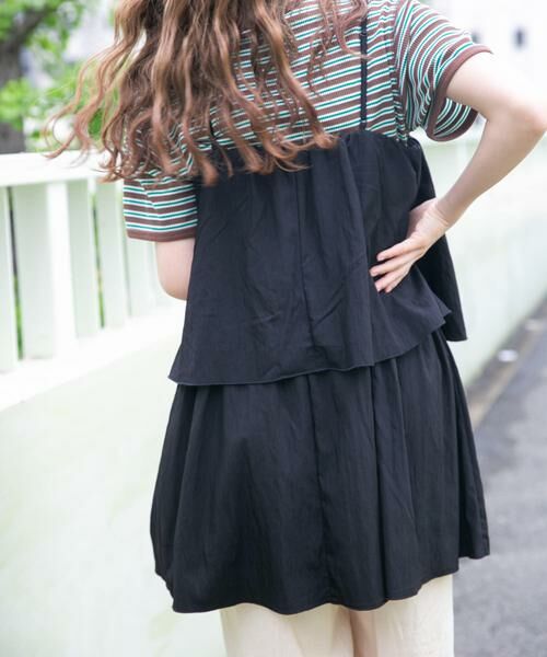 URBAN RESEARCH ITEMS / アーバンリサーチ アイテムズ チュニック | チュニックレイヤードキャミソール | 詳細5