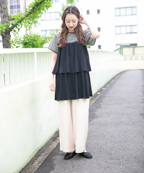 URBAN RESEARCH ITEMS / アーバンリサーチ アイテムズ チュニック | チュニックレイヤードキャミソール | 詳細7