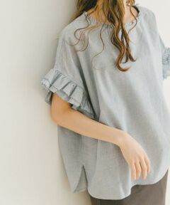 URBAN RESEARCH ITEMS / アーバンリサーチ アイテムズ シャツ・ブラウス | ダブルフリルブラウス