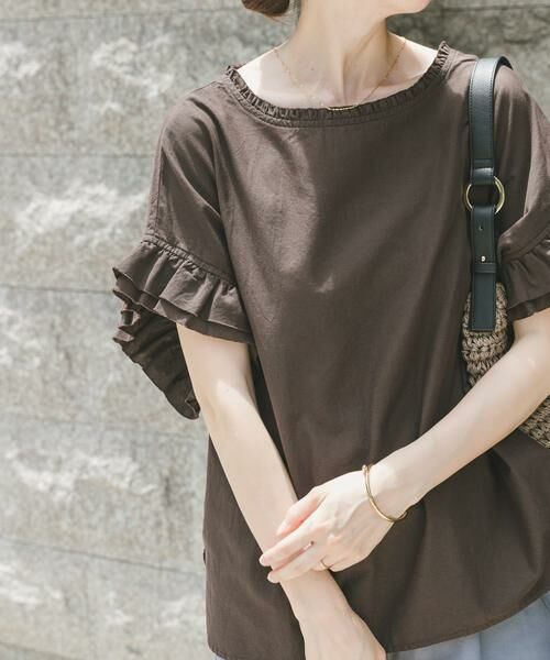 URBAN RESEARCH ITEMS / アーバンリサーチ アイテムズ シャツ・ブラウス | ダブルフリルブラウス | 詳細1