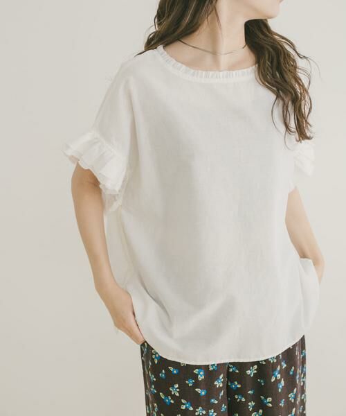 URBAN RESEARCH ITEMS / アーバンリサーチ アイテムズ シャツ・ブラウス | ダブルフリルブラウス | 詳細13