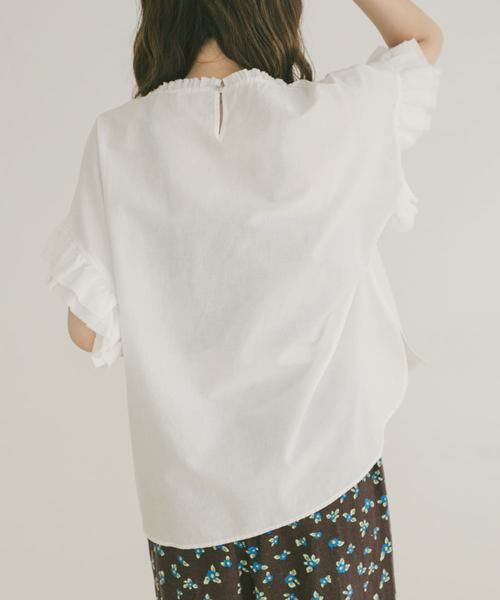 URBAN RESEARCH ITEMS / アーバンリサーチ アイテムズ シャツ・ブラウス | ダブルフリルブラウス | 詳細16