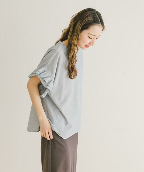 URBAN RESEARCH ITEMS / アーバンリサーチ アイテムズ シャツ・ブラウス | ダブルフリルブラウス | 詳細24