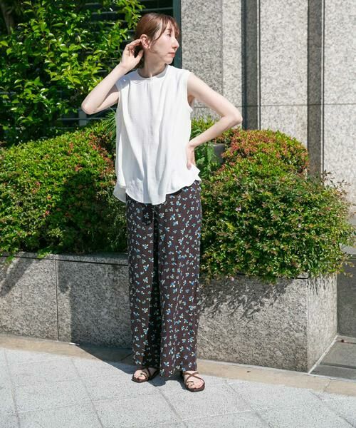 URBAN RESEARCH ITEMS / アーバンリサーチ アイテムズ Tシャツ | ジョーゼットノースリーブトップス | 詳細17