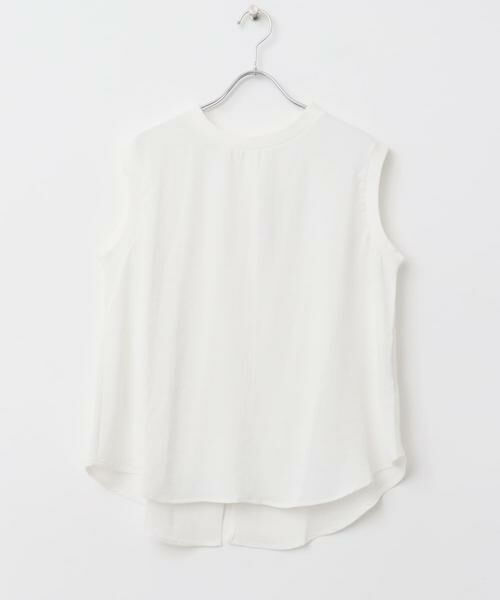 URBAN RESEARCH ITEMS / アーバンリサーチ アイテムズ Tシャツ | ジョーゼットノースリーブトップス | 詳細19