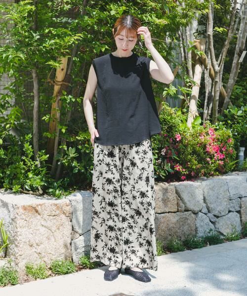 URBAN RESEARCH ITEMS / アーバンリサーチ アイテムズ Tシャツ | ジョーゼットノースリーブトップス | 詳細23