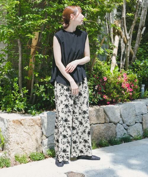 URBAN RESEARCH ITEMS / アーバンリサーチ アイテムズ Tシャツ | ジョーゼットノースリーブトップス | 詳細24