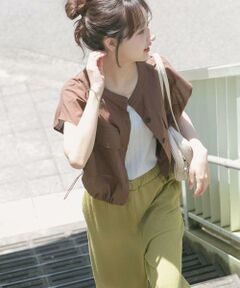 URBAN RESEARCH ITEMS / アーバンリサーチ アイテムズ シャツ・ブラウス | リネンミックスドロストポケットシャツ