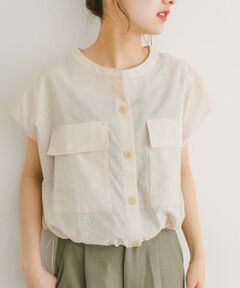 URBAN RESEARCH ITEMS / アーバンリサーチ アイテムズ シャツ・ブラウス | リネンミックスドロストポケットシャツ