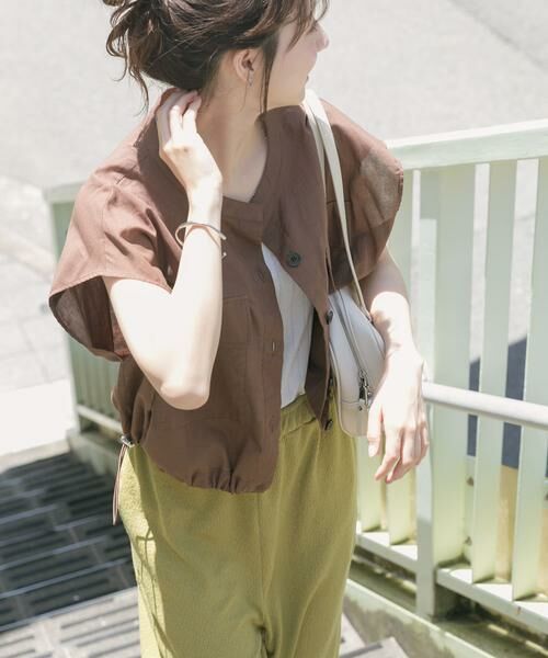 URBAN RESEARCH ITEMS / アーバンリサーチ アイテムズ シャツ・ブラウス | リネンミックスドロストポケットシャツ | 詳細2