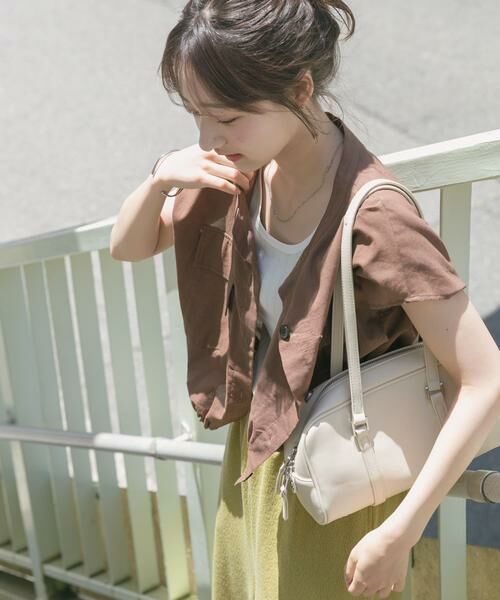 URBAN RESEARCH ITEMS / アーバンリサーチ アイテムズ シャツ・ブラウス | リネンミックスドロストポケットシャツ | 詳細3