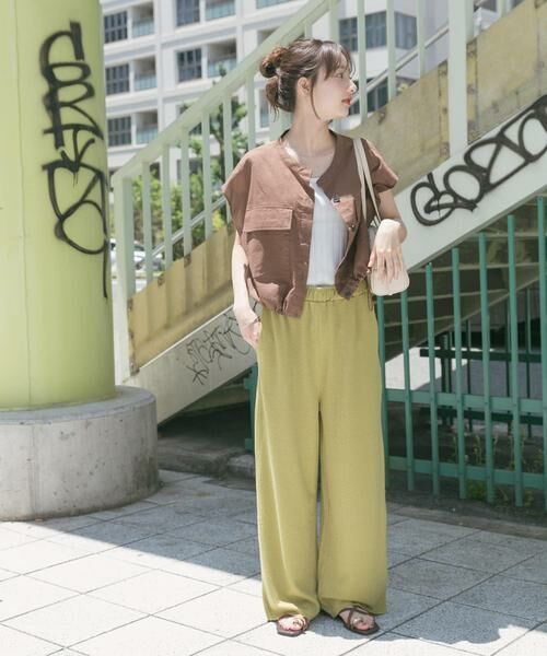 URBAN RESEARCH ITEMS / アーバンリサーチ アイテムズ シャツ・ブラウス | リネンミックスドロストポケットシャツ | 詳細5