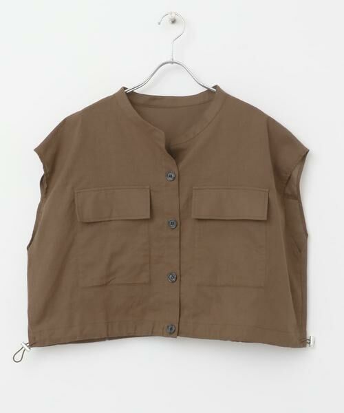 URBAN RESEARCH ITEMS / アーバンリサーチ アイテムズ シャツ・ブラウス | リネンミックスドロストポケットシャツ | 詳細8