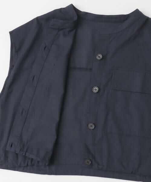 URBAN RESEARCH ITEMS / アーバンリサーチ アイテムズ シャツ・ブラウス | リネンミックスドロストポケットシャツ | 詳細15