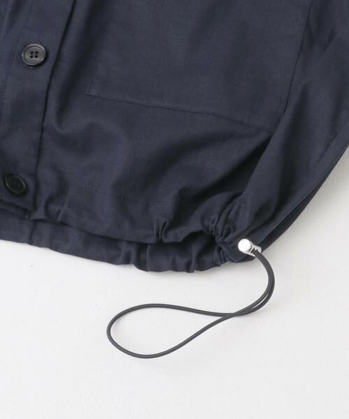 URBAN RESEARCH ITEMS / アーバンリサーチ アイテムズ シャツ・ブラウス | リネンミックスドロストポケットシャツ | 詳細16