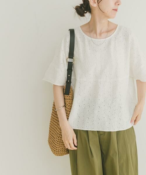 URBAN RESEARCH ITEMS / アーバンリサーチ アイテムズ その他トップス | バルーンスリーブレースプルオーバー | 詳細2