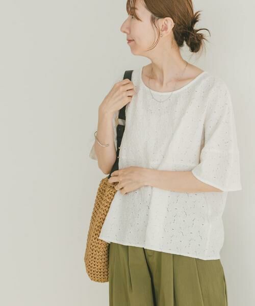 URBAN RESEARCH ITEMS / アーバンリサーチ アイテムズ その他トップス | バルーンスリーブレースプルオーバー | 詳細3