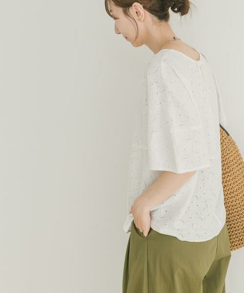 URBAN RESEARCH ITEMS / アーバンリサーチ アイテムズ その他トップス | バルーンスリーブレースプルオーバー | 詳細4