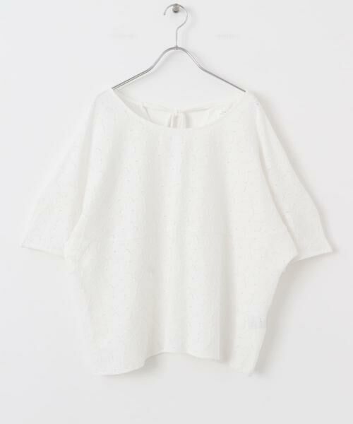 URBAN RESEARCH ITEMS / アーバンリサーチ アイテムズ その他トップス | バルーンスリーブレースプルオーバー | 詳細7