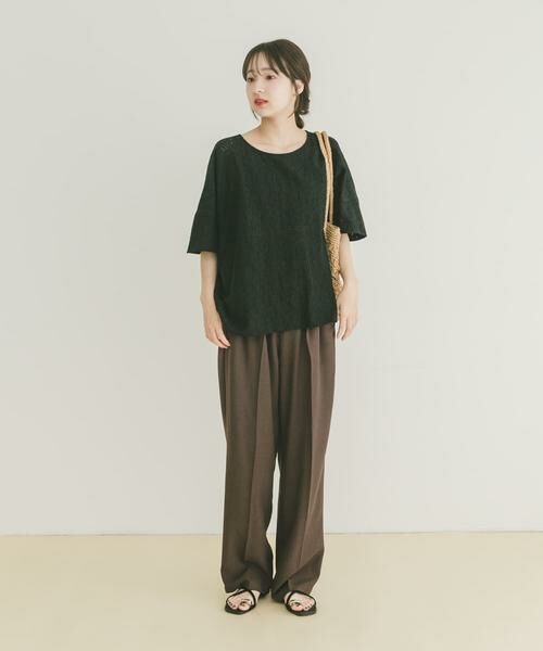 URBAN RESEARCH ITEMS / アーバンリサーチ アイテムズ その他トップス | バルーンスリーブレースプルオーバー | 詳細12