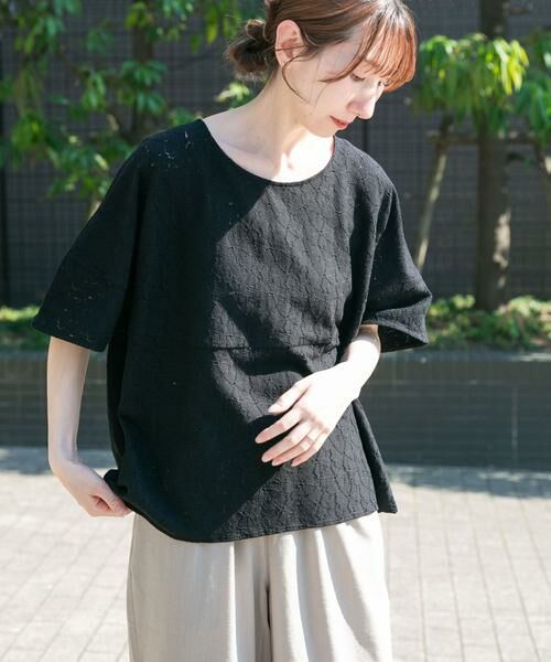 URBAN RESEARCH ITEMS / アーバンリサーチ アイテムズ その他トップス | バルーンスリーブレースプルオーバー | 詳細14