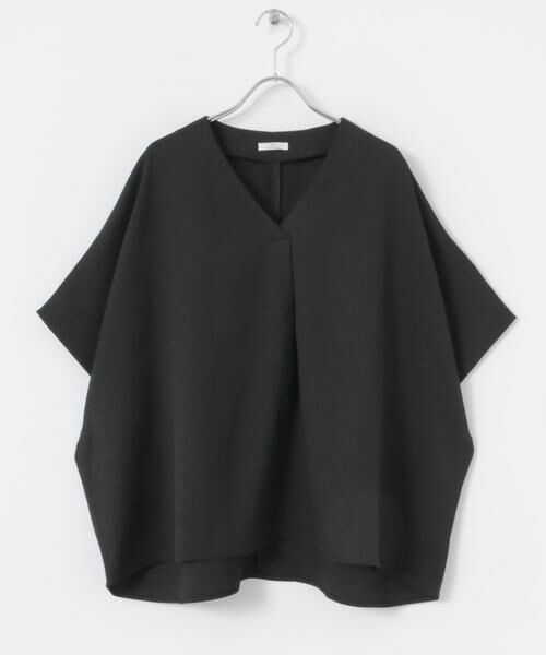 URBAN RESEARCH ITEMS / アーバンリサーチ アイテムズ Tシャツ | リネンライクVネックプルオーバー | 詳細14