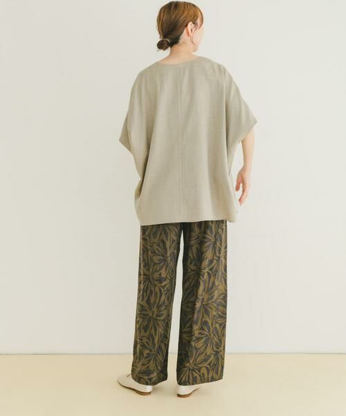 URBAN RESEARCH ITEMS / アーバンリサーチ アイテムズ Tシャツ | リネンライクVネックプルオーバー | 詳細25