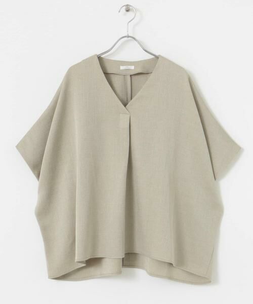 URBAN RESEARCH ITEMS / アーバンリサーチ アイテムズ Tシャツ | リネンライクVネックプルオーバー | 詳細26