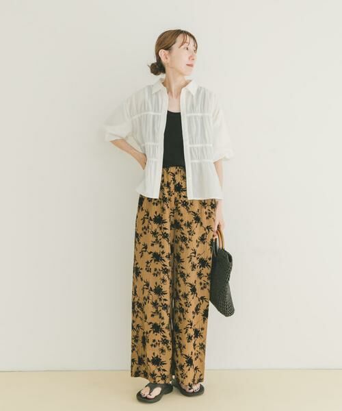 URBAN RESEARCH ITEMS / アーバンリサーチ アイテムズ シャツ・ブラウス | シャーリングハーフスリーブブラウス | 詳細12