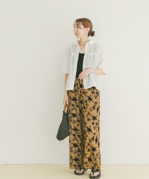 URBAN RESEARCH ITEMS / アーバンリサーチ アイテムズ シャツ・ブラウス | シャーリングハーフスリーブブラウス | 詳細13