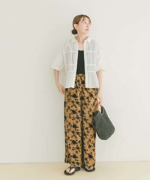 URBAN RESEARCH ITEMS / アーバンリサーチ アイテムズ シャツ・ブラウス | シャーリングハーフスリーブブラウス | 詳細14