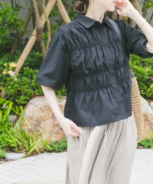URBAN RESEARCH ITEMS / アーバンリサーチ アイテムズ シャツ・ブラウス | シャーリングハーフスリーブブラウス | 詳細18