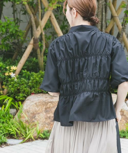 URBAN RESEARCH ITEMS / アーバンリサーチ アイテムズ シャツ・ブラウス | シャーリングハーフスリーブブラウス | 詳細19
