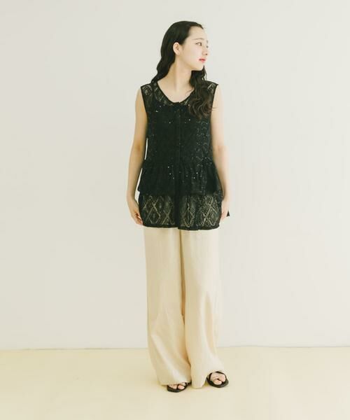 URBAN RESEARCH ITEMS / アーバンリサーチ アイテムズ その他トップス | シアースパンコールペプラムトップス | 詳細5