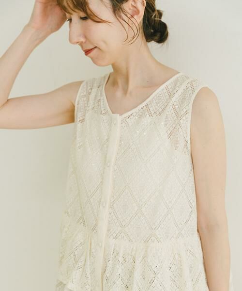 URBAN RESEARCH ITEMS / アーバンリサーチ アイテムズ その他トップス | シアースパンコールペプラムトップス | 詳細12