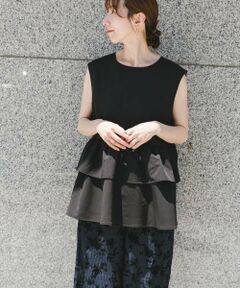 URBAN RESEARCH ITEMS / アーバンリサーチ アイテムズ シャツ・ブラウス | ティアードノースリブラウス