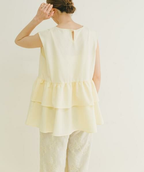 URBAN RESEARCH ITEMS / アーバンリサーチ アイテムズ シャツ・ブラウス | ティアードノースリブラウス | 詳細15