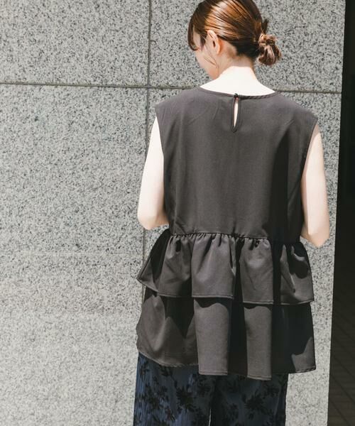 URBAN RESEARCH ITEMS / アーバンリサーチ アイテムズ シャツ・ブラウス | ティアードノースリブラウス | 詳細20