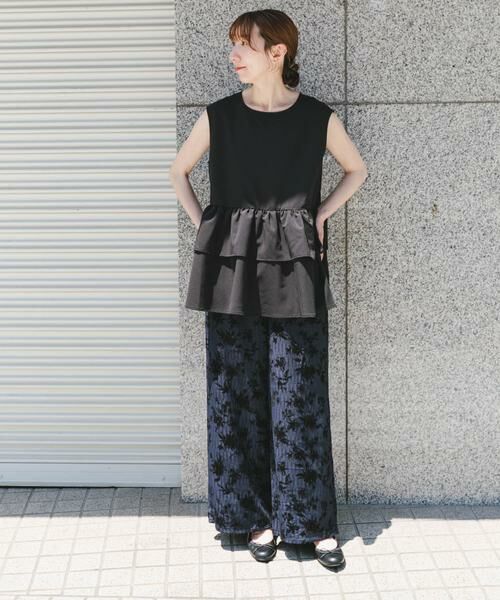 URBAN RESEARCH ITEMS / アーバンリサーチ アイテムズ シャツ・ブラウス | ティアードノースリブラウス | 詳細21