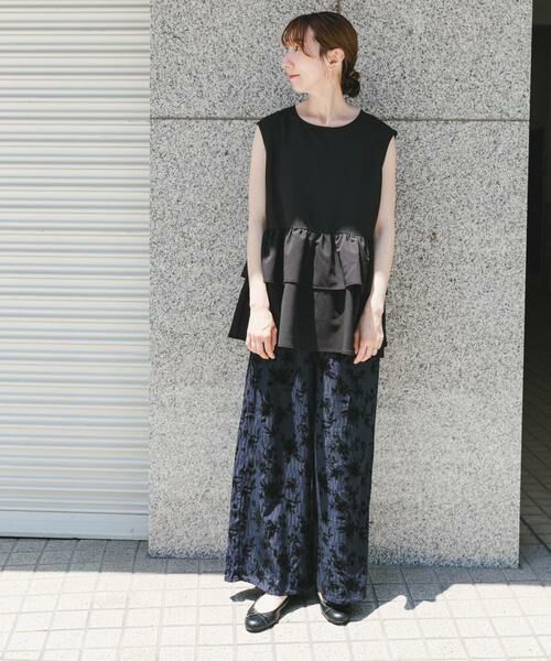 URBAN RESEARCH ITEMS / アーバンリサーチ アイテムズ シャツ・ブラウス | ティアードノースリブラウス | 詳細22