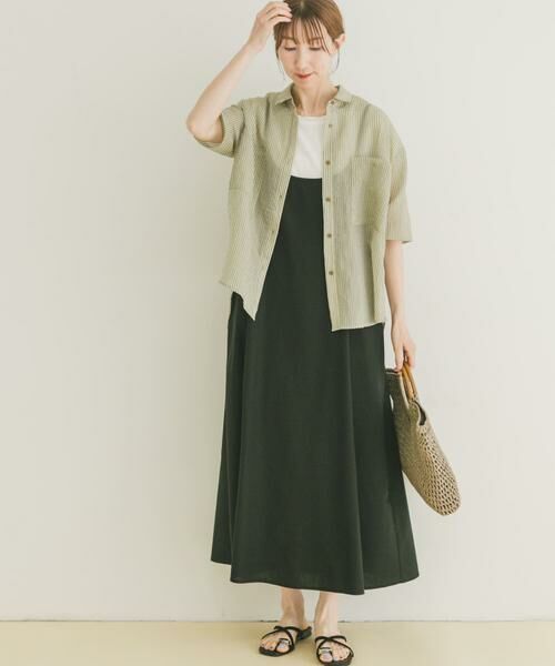 URBAN RESEARCH ITEMS / アーバンリサーチ アイテムズ シャツ・ブラウス | シアーストライプハンソデシャツ | 詳細13