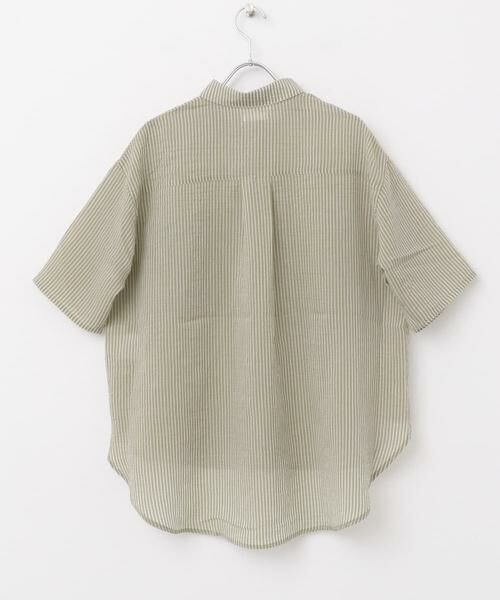 URBAN RESEARCH ITEMS / アーバンリサーチ アイテムズ シャツ・ブラウス | シアーストライプハンソデシャツ | 詳細15