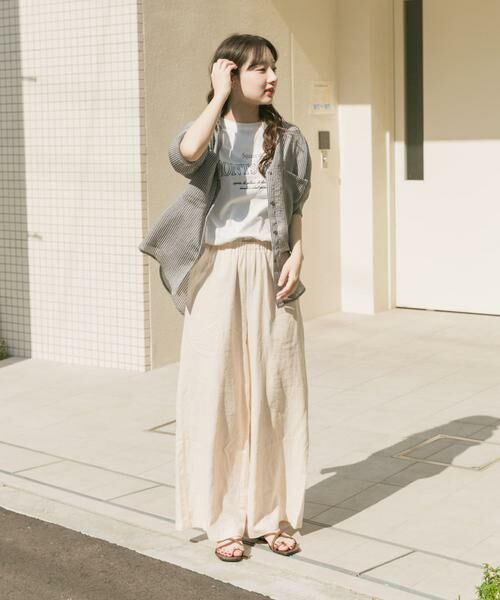 URBAN RESEARCH ITEMS / アーバンリサーチ アイテムズ シャツ・ブラウス | シアーストライプハンソデシャツ | 詳細21