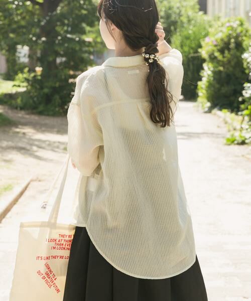 URBAN RESEARCH ITEMS / アーバンリサーチ アイテムズ シャツ・ブラウス | シアーストライプハンソデシャツ | 詳細27