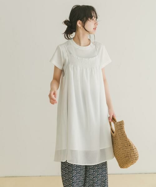 URBAN RESEARCH ITEMS / アーバンリサーチ アイテムズ チュニック | ボイルチュニックキャミソール | 詳細1