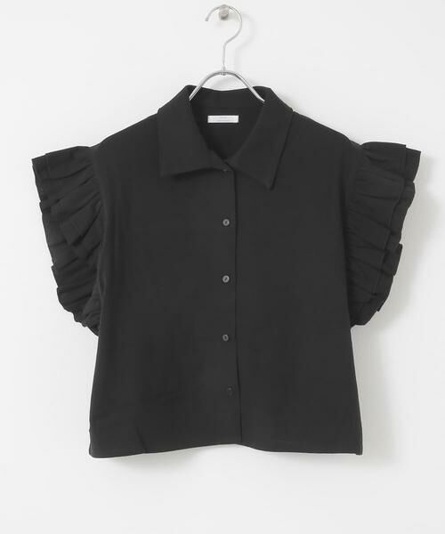 URBAN RESEARCH ITEMS / アーバンリサーチ アイテムズ シャツ・ブラウス | フリルリネンショートブラウス | 詳細15