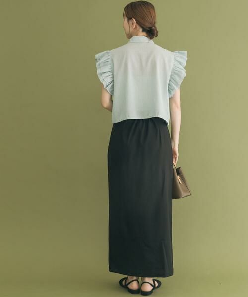 URBAN RESEARCH ITEMS / アーバンリサーチ アイテムズ シャツ・ブラウス | フリルリネンショートブラウス | 詳細21