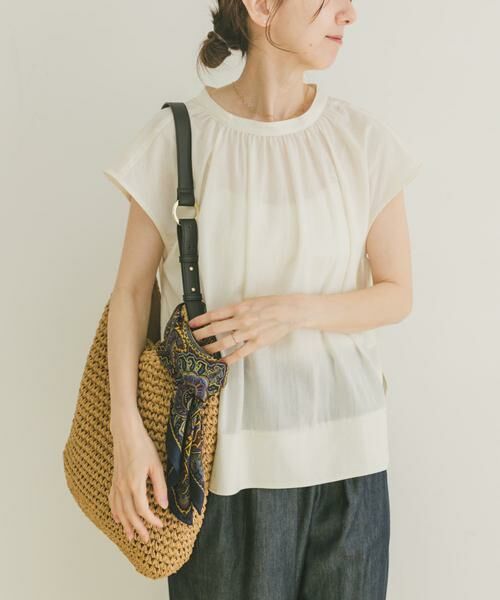 URBAN RESEARCH ITEMS / アーバンリサーチ アイテムズ シャツ・ブラウス | ラウンドフレンチブラウス | 詳細1